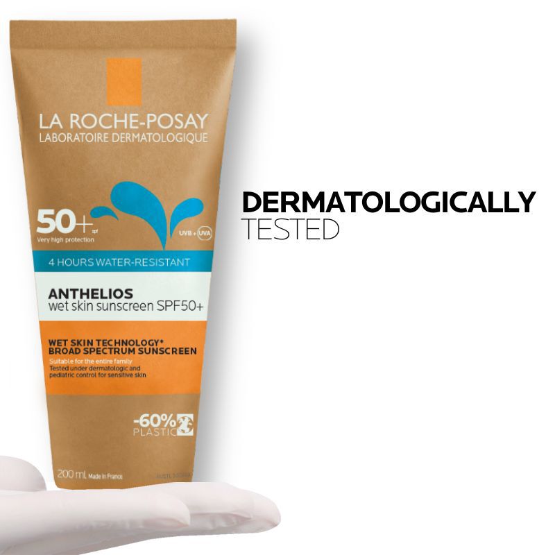 Anthelios Wet Skin Sunscreen SPF 50+