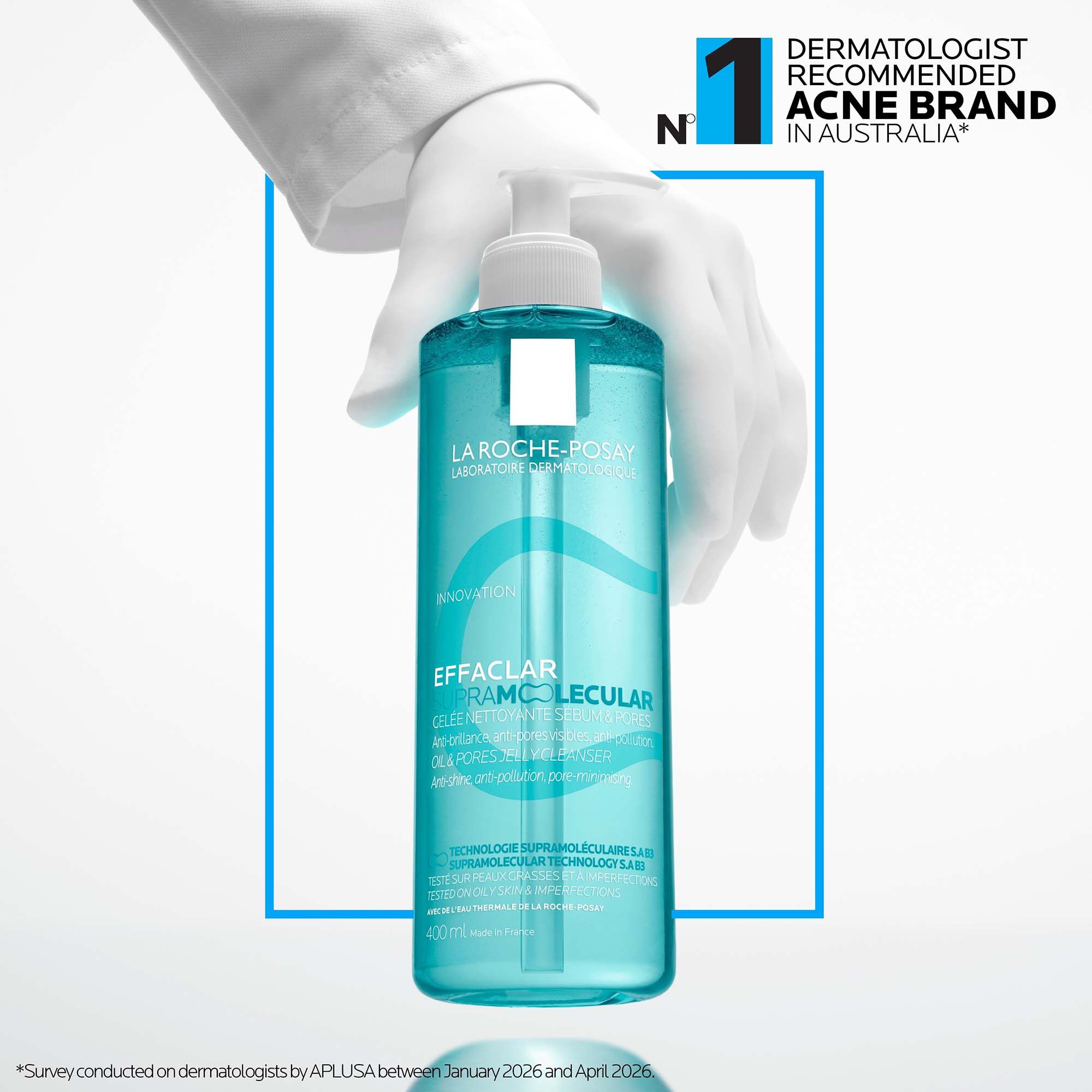 La Roche-Posay Effaclar Supramolecular Oil & Pores Jelly Cleanser 10