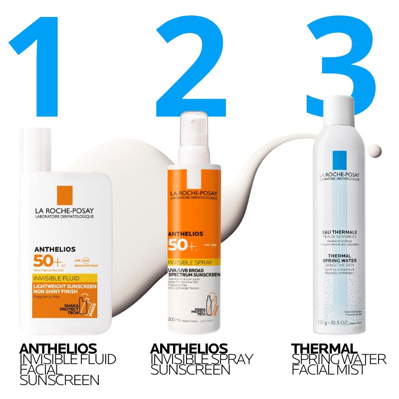 Spray Solaire La Roche-Posay Anthelios SPF 50+ 200ml - Neuf, Invisible, Acide Hyaluronique
