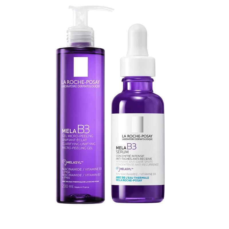 Mela B3 Duo For Dark Spots Skincare Set | La Roche-Posay® Australia