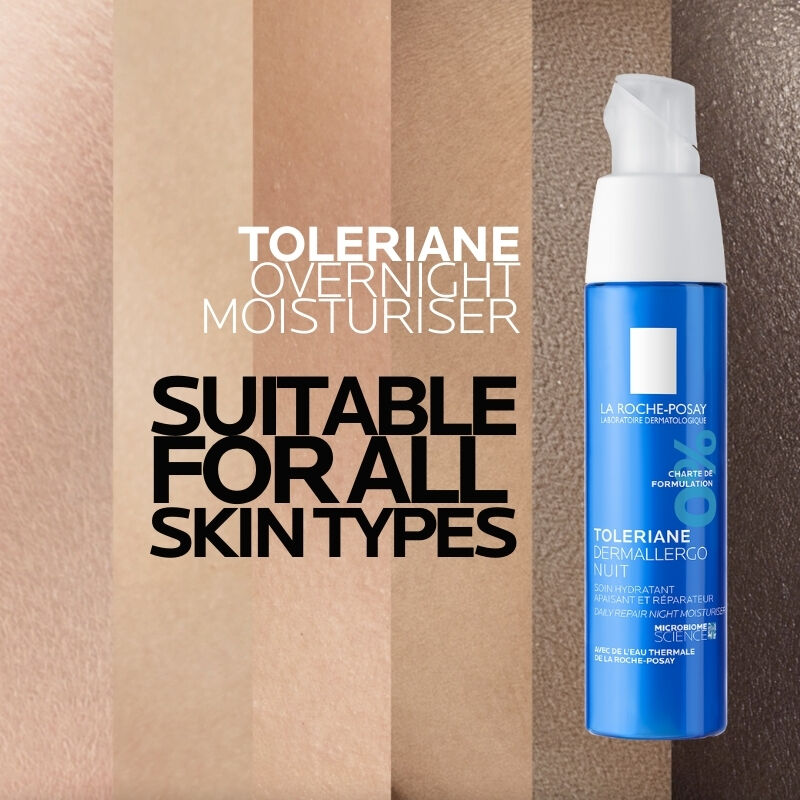 Toleriane Dermallergo Overnight Moisturiser
