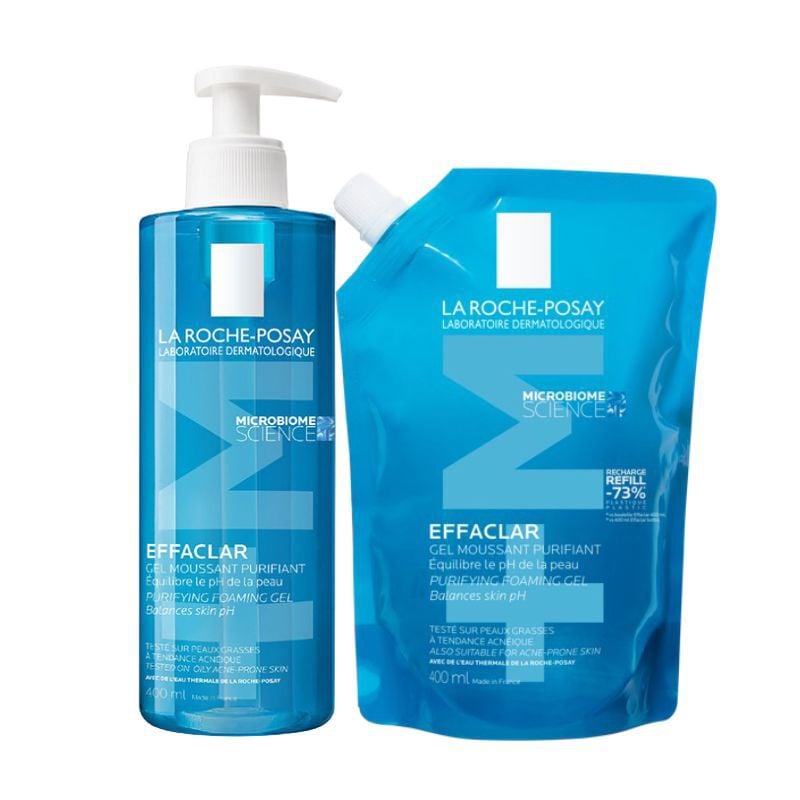 LA ROCHE-POSAY TOLERIANE & EFFACLAR セット Effaclar + M Purifying Cleanser Value Set | La Roche-Posay