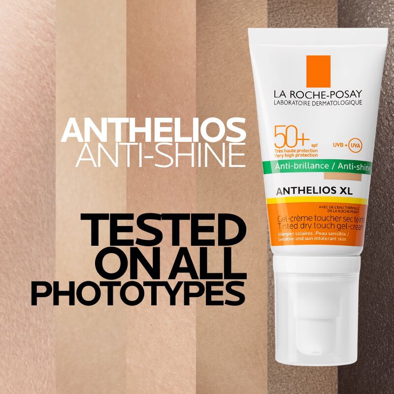 Anthelios XL Anti-Shine Dry Touch Tinted Sunscreen SPF 50+ 50ml