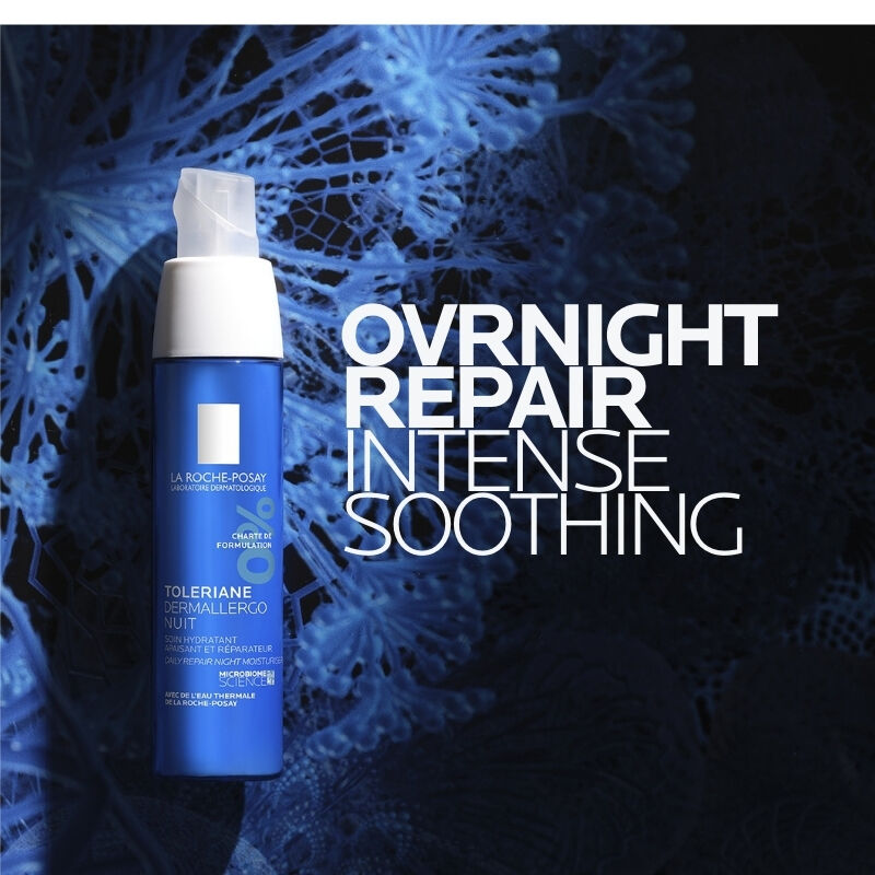 Toleriane Dermallergo Overnight Moisturiser