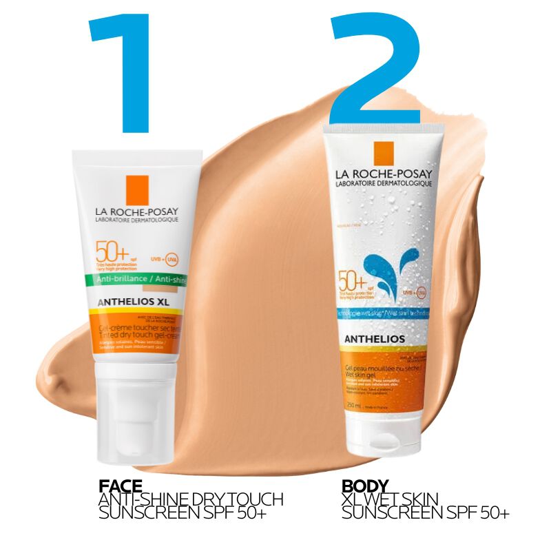 Anthelios XL Anti-Shine Dry Touch Tinted Sunscreen SPF 50+ 50ml