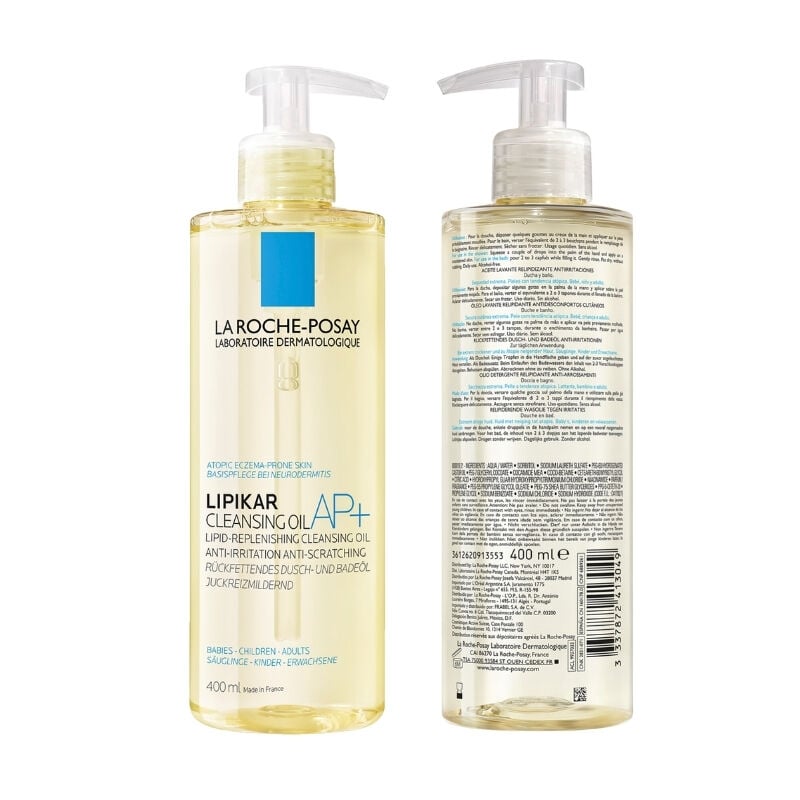 Lipikar Huile Lavante Ap+ Body Cleansing Oil 400ml