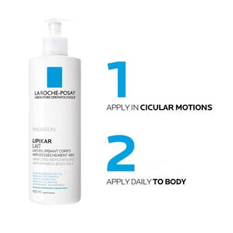 Lipikar Lait Body Milk Moisturiser 400ml