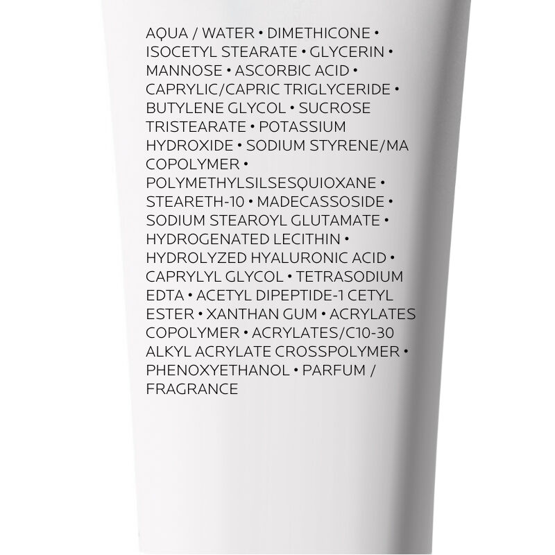 Redermic Vitamin C Moisturiser package ingredients list