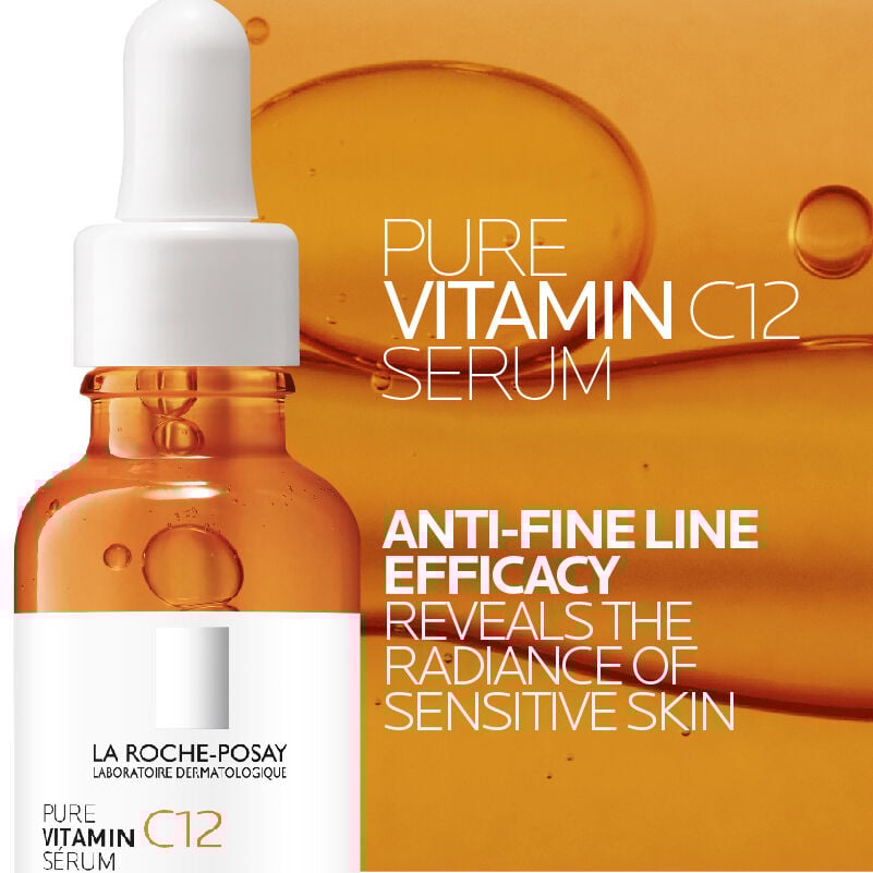 Pure Vitamin C12 Serum: Anti-fine line efficacy reveals the radiance of sensitive skin