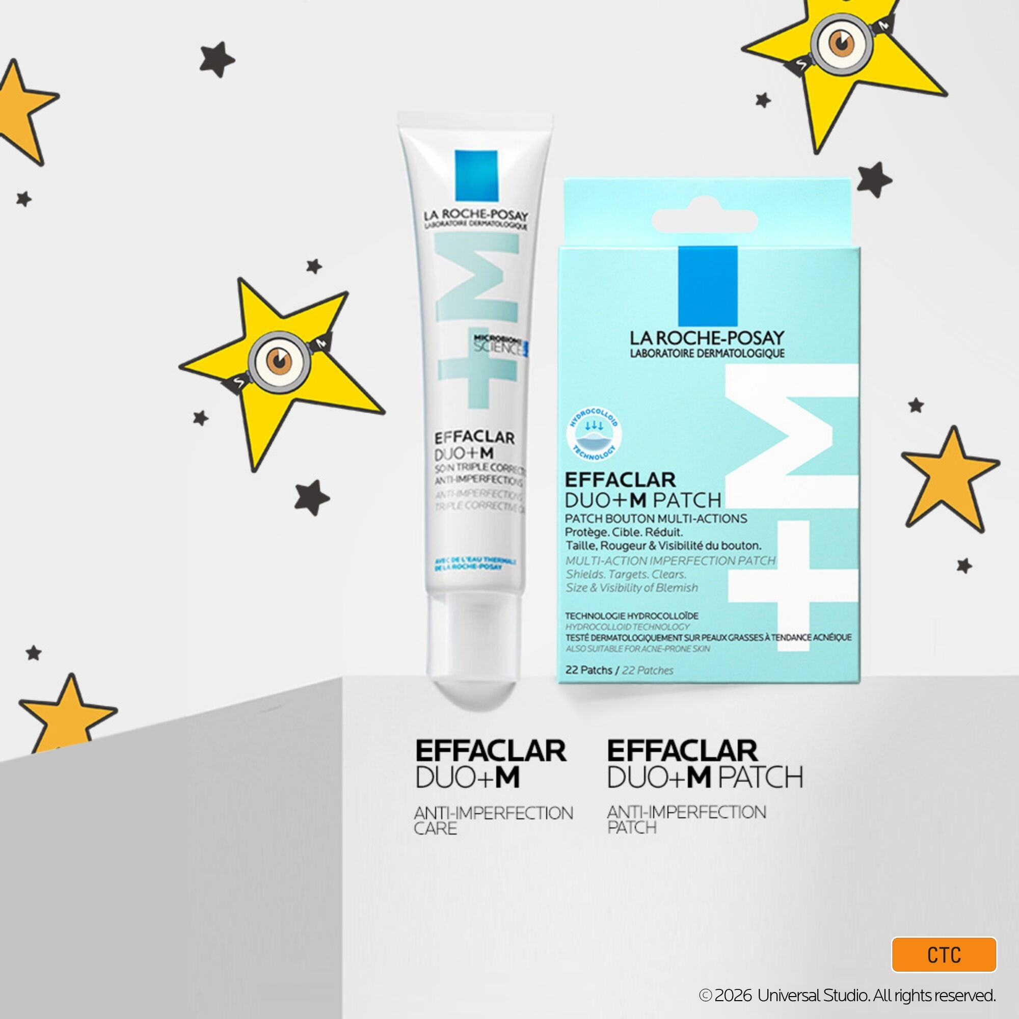 EFFACLAR DUO+M 3H PIMPLE PATCHES
