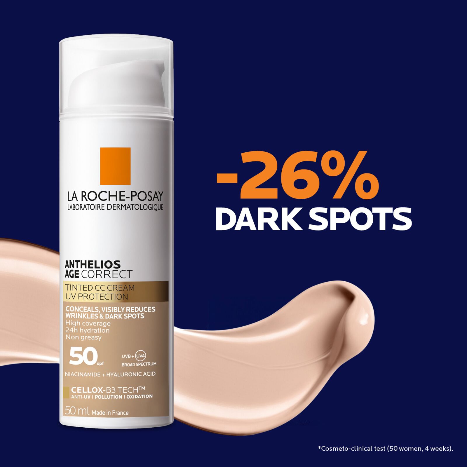 Anthelios Age Correct Tinted CC Cream SPF50