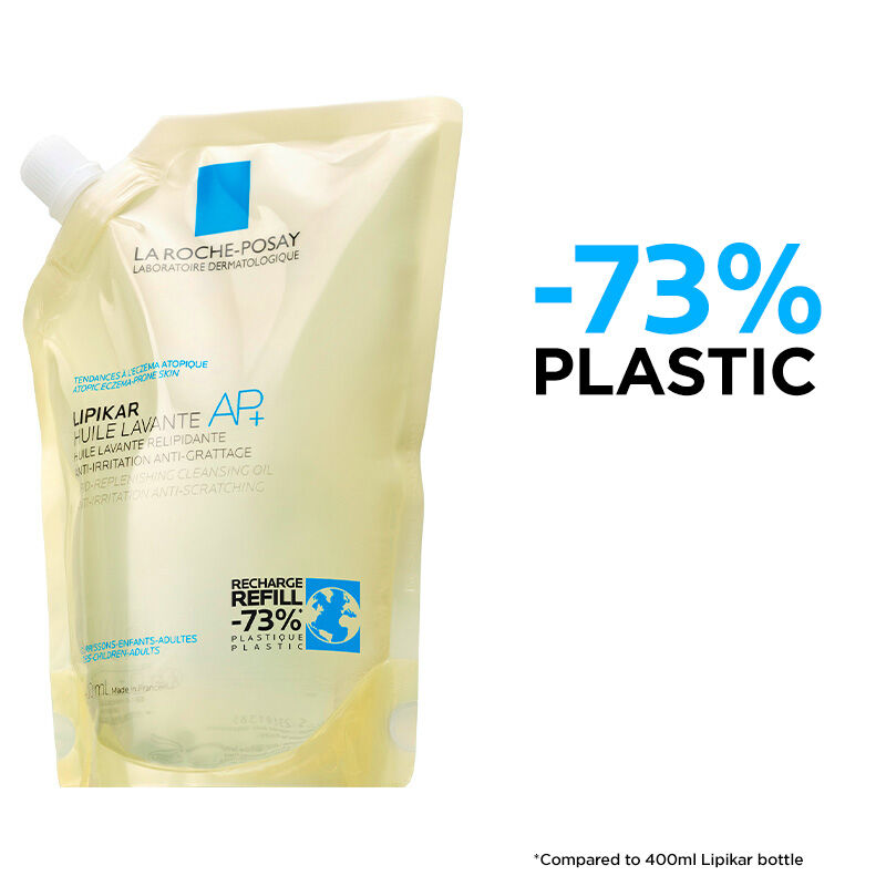 LIPIKAR HUILE LAVANTE AP+ BODY CLEANSING OIL ECO REFILL