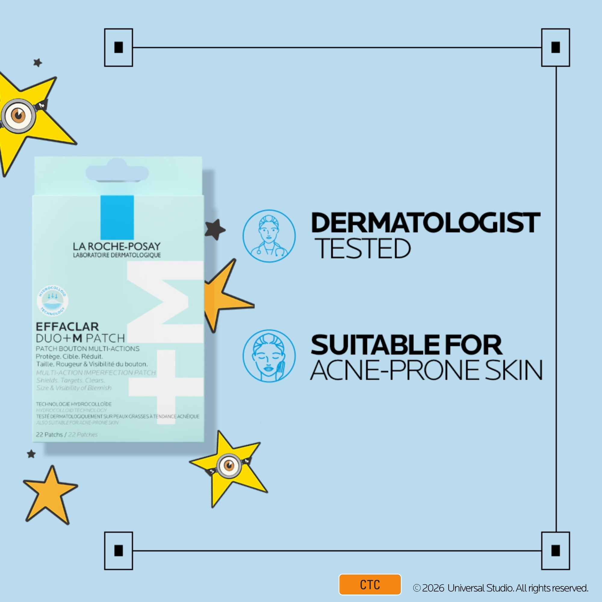 EFFACLAR DUO+M 3H PIMPLE PATCHES