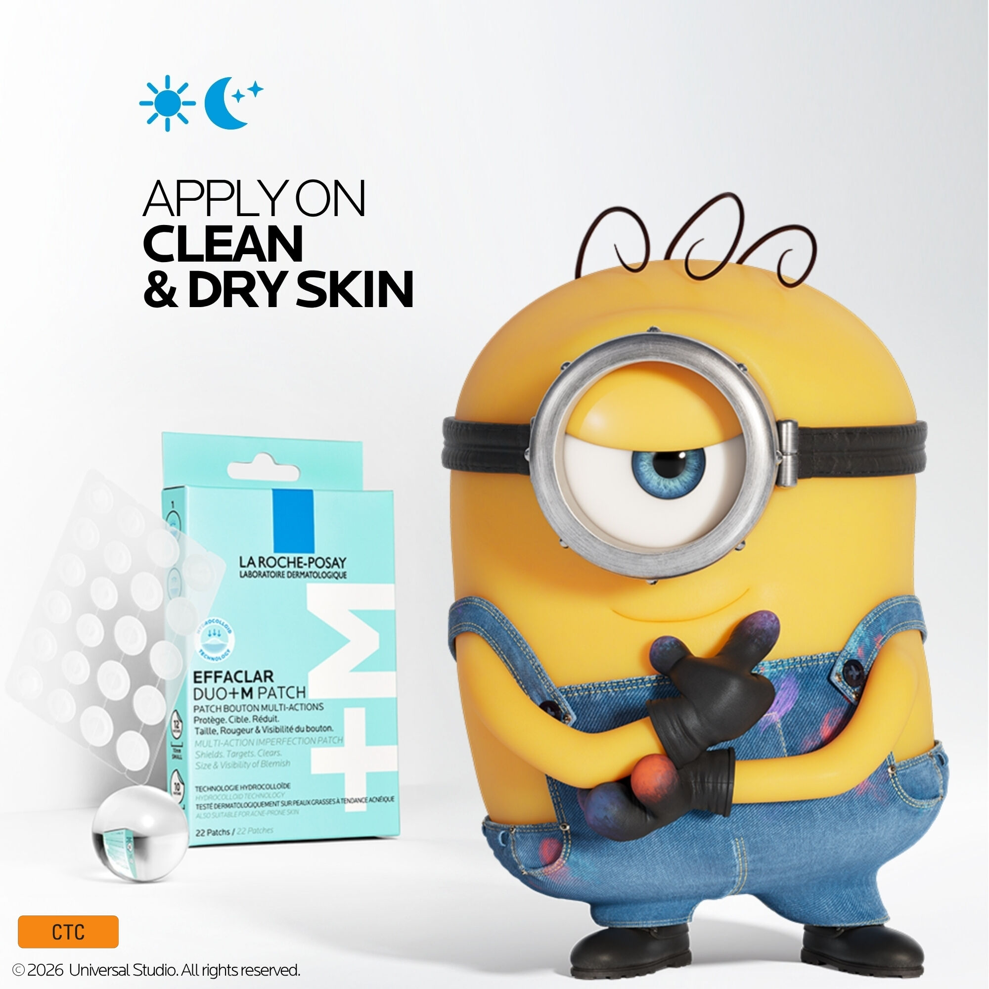 EFFACLAR DUO+M 3H PIMPLE PATCHES