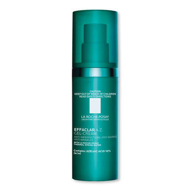 La Roche-Posay Effaclar A.Z. Azelaic Acid Gel Cream 40ml bottle with pump dispenser