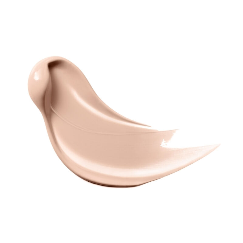 Tinted BB cream with SPF 50 texture showing the lightweight, medium coverage formula