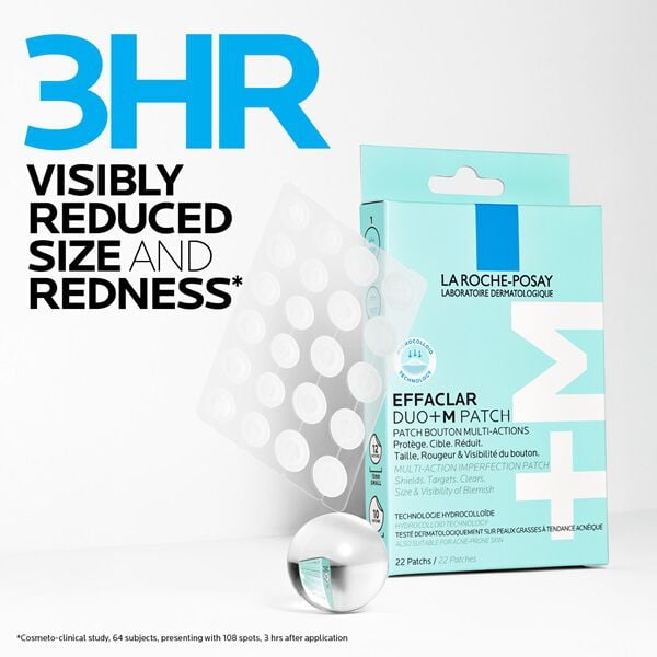 EFFACLAR DUO+M 3H PIMPLE PATCHES