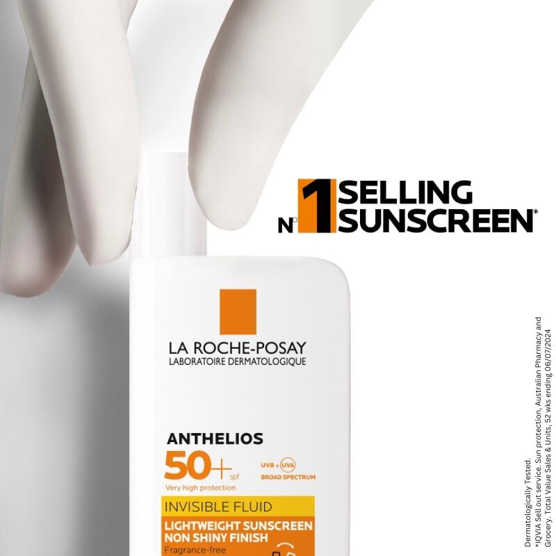 Anthelios Invisible Fluid Facial Sunscreen SPF 50+