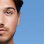 MAN WITH LA ROCHE POSAY MICELLER WATER MISTED SKIN