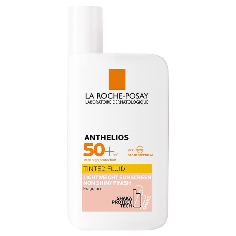 Anthelios Tinted Fluid Facial Sunscreen La RochePosay Australia