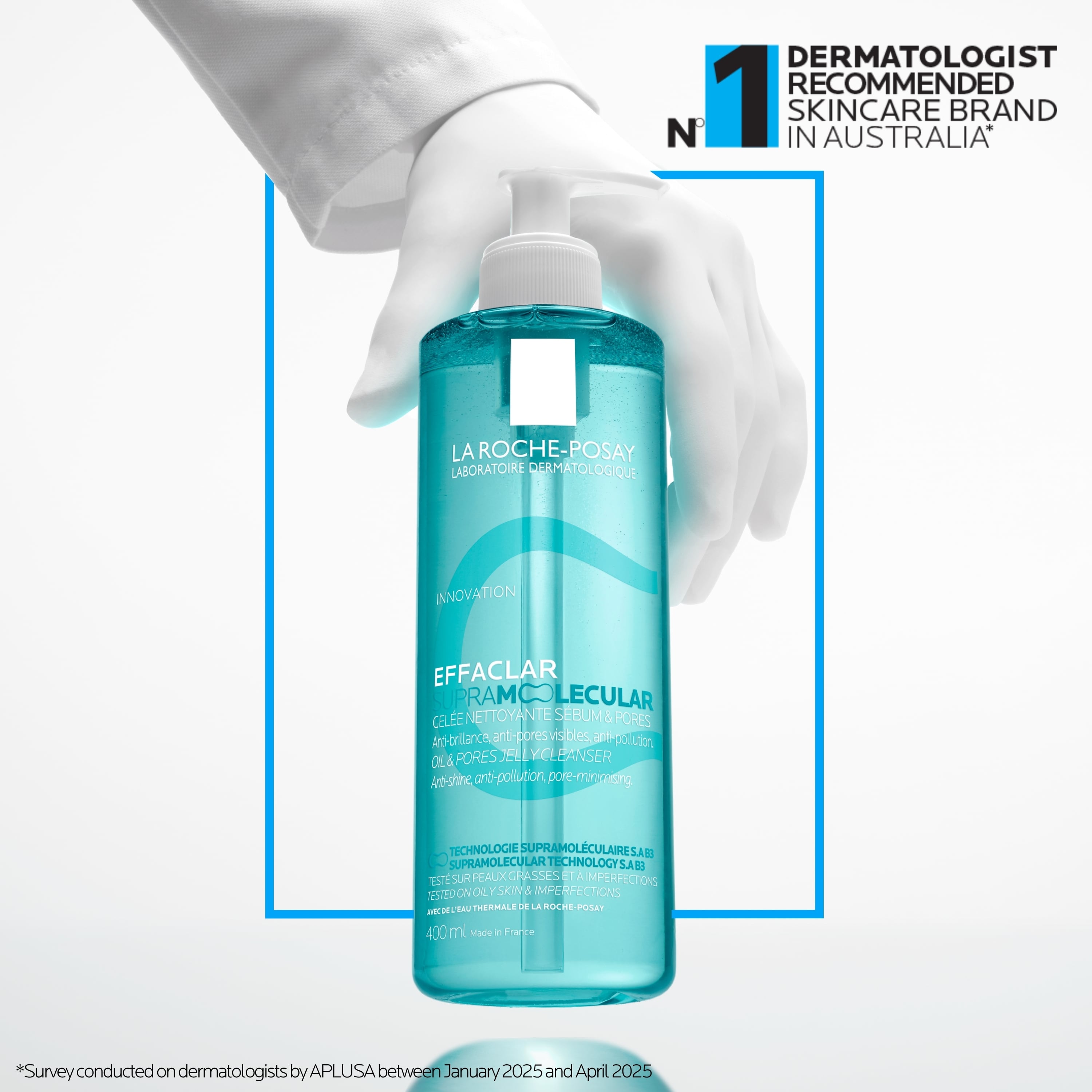 La Roche Posay is the No. 1 Dermatologist Recommended Skincare Brand in Australia*
