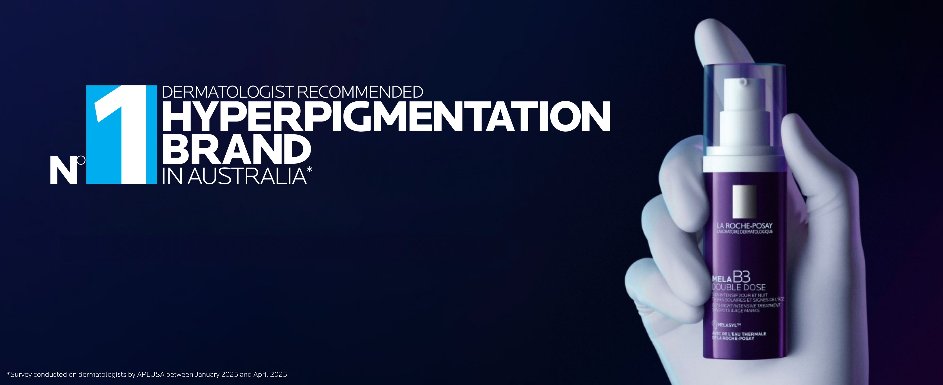La Roche-Posay is the No. 1 Dermatologist Recommended Skincare Brand in Australia*
