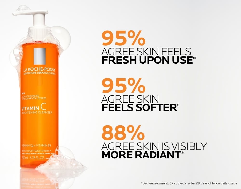 With consistent use, -41% fine lines are corrected from 8 weeks*, 93% of women see an improvement on radiance**, and 71% of women see an improvement of skin tone evenness***.

