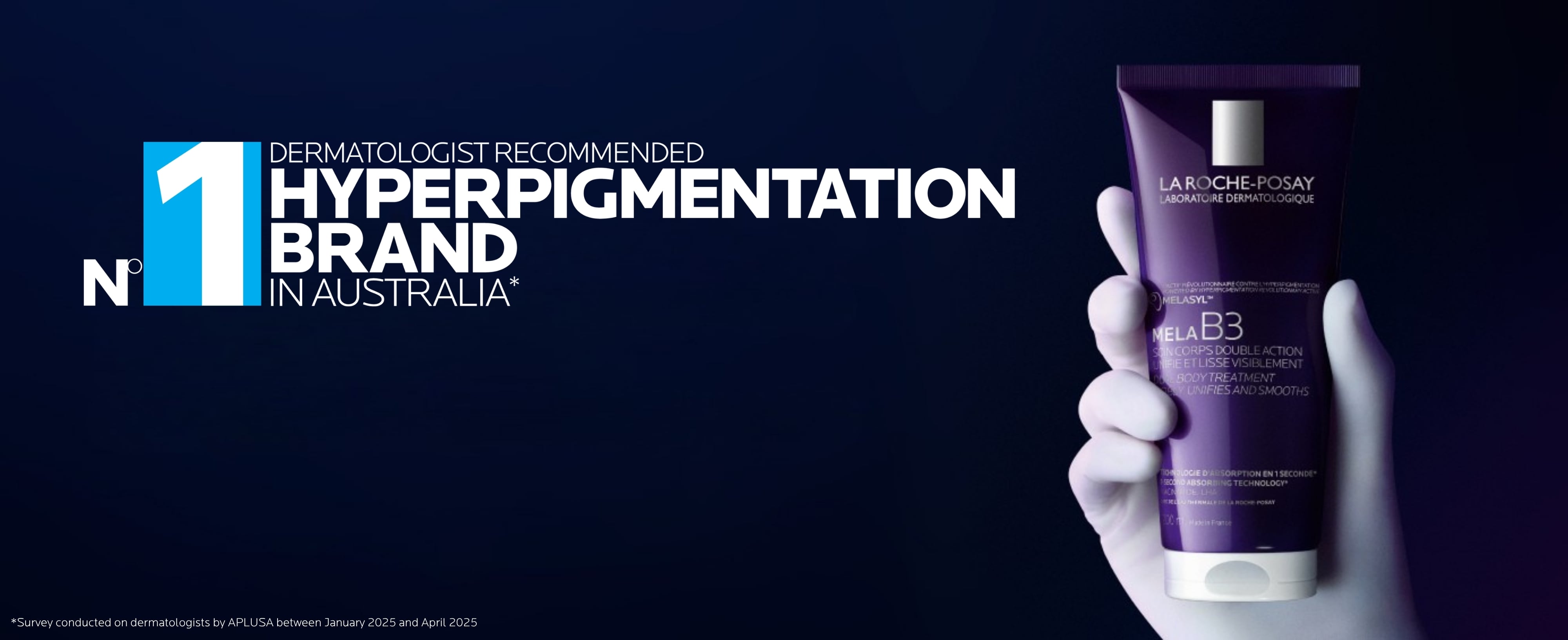 La Roche-Posay is the No. 1 Dermatologist Recommended Skincare Brand in Australia*
