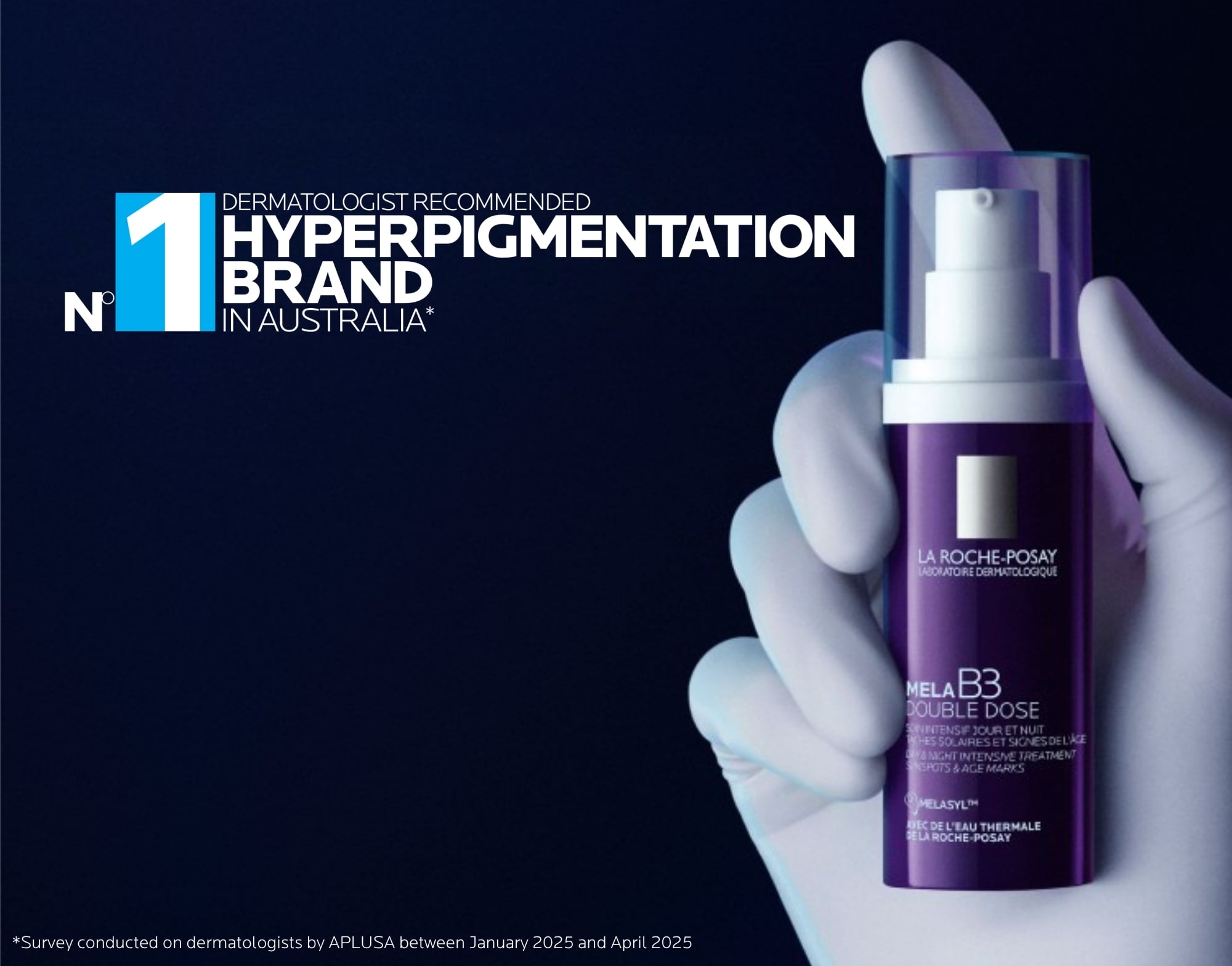 La Roche-Posay is the No. 1 Dermatologist Recommended Skincare Brand in Australia*
